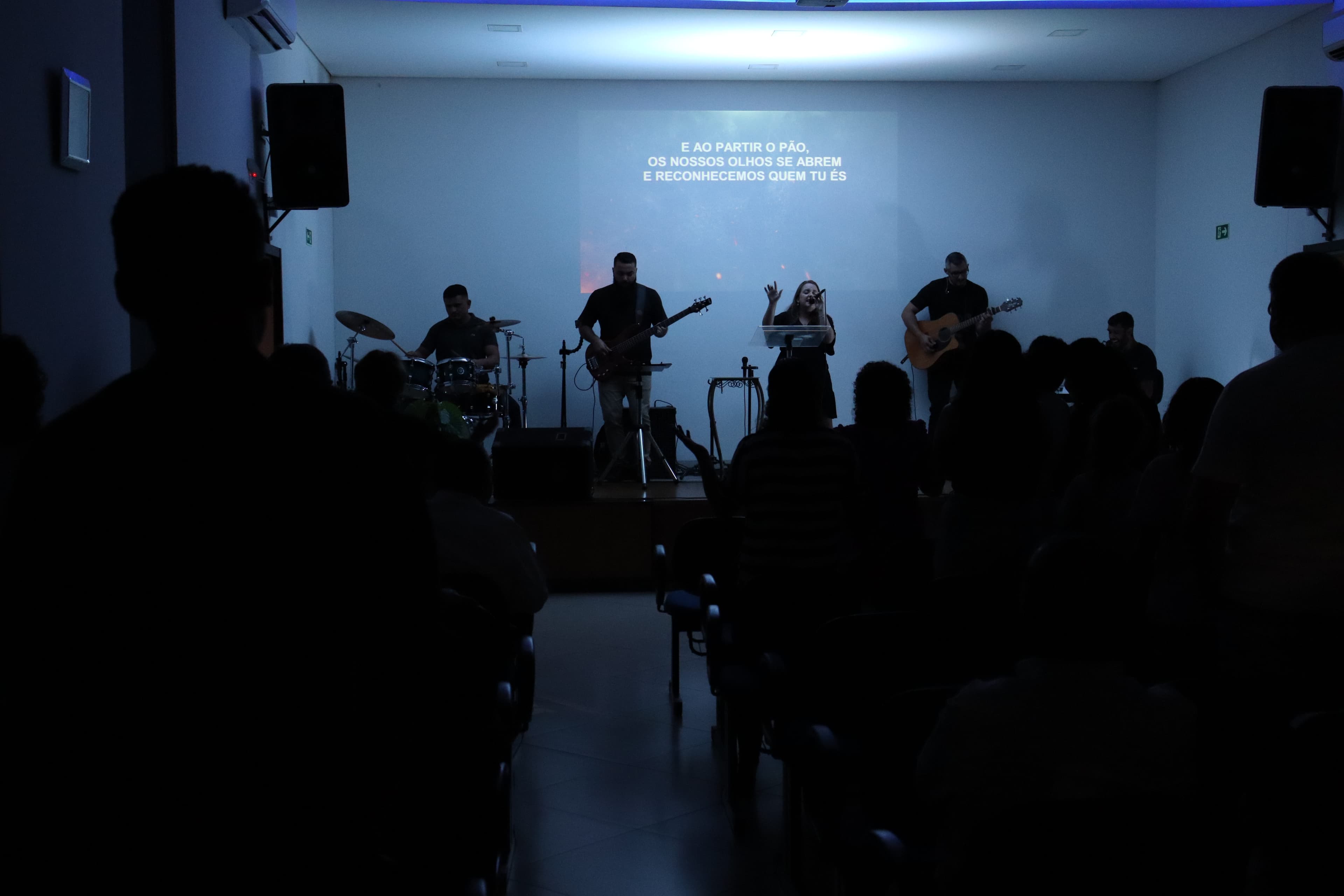 Culto na Igreja Adventista da Promessa em Sarandi